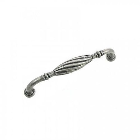 Strategic Brands Strategic Brands 84164 5 in. Distressed Pewter French Twist Cabinet Pull 84164